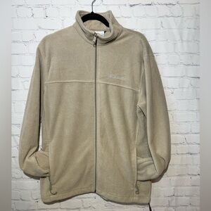 Columbia size large tan lightweight jacket